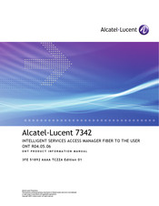 Alcatel-Lucent 7342 Product Information Manual
