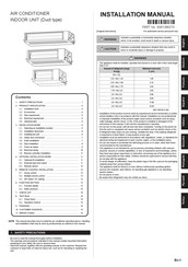Fujitsu ARXG-KHTAP Series Installation Manual