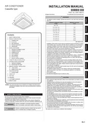 Fujitsu AUXG-KRLB Series Installation Manual
