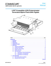 CommScope LSX User Manual