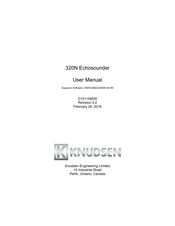 knudsen 320N User Manual