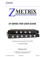 Zmetrix ST Series User Manual