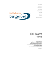 Dustcontrol DC Storm 700 Translation Of The Original Instructions