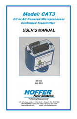 Hoffer Flow Controls CAT3 User Manual