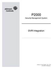 Johnson Controls P2000 Manual