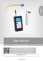 PCE Instruments PCE-3000U User Manual