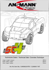 ANSMANN Racing SC4 Manual