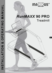 Maxxus RunMAXX 90 PRO Installation & Operating Manual