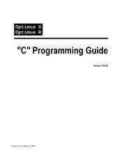 Metrologic Optimus S Programming Manual