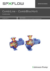 Johnson Pump SPX Flow CombiBlocHorti Series Instruction Manual