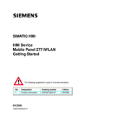 Siemens SIMATIC 277 IWLAN Getting Started