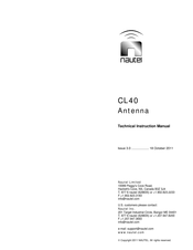 Nautel CL40 Technical Instruction Manual