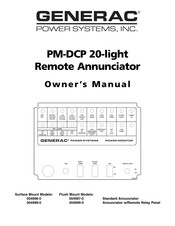 Generac Power Systems PM-DCP Owner's Manual
