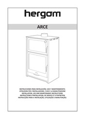 hergom ARCE Installation, Use And Maintenance Instructions