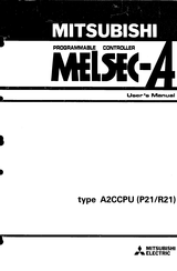 Mitsubishi Electric MELSEC-A A2CCPU User Manual