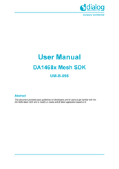 Dialog Semiconductor DA1468 Series User Manual