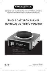 CHEF-BUILT CHP-40 Instruction Manual