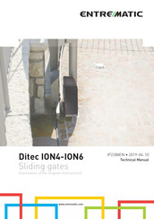 entrematic Ditec ION4J Technical Manual