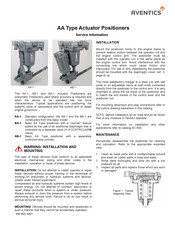 Aventics AA-1 Service Information