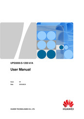 Huawei UPS5000-S-1200 kVA User Manual