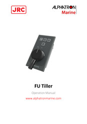 JRC Alphatron AlphaPilot FU Tiller Operation Manual
