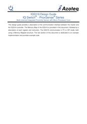 Azoteq IQ Switch - ProxSense Series Design Manual