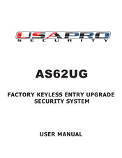 USAPRO SECURITY AS62UG User Manual
