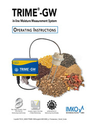 imko Trime-GW Operating Instructions Manual