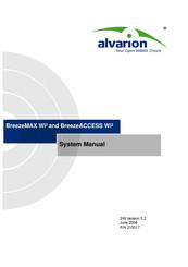 Alvarion BreezeACCESS Wi2 System Manual