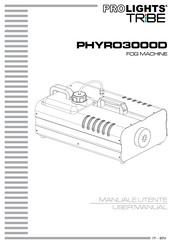 ProLights Tribe PHYRO3000D User Manual