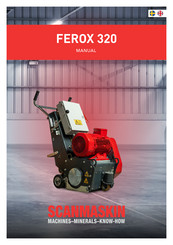 SCANMASKIN FEROX 320 Manual