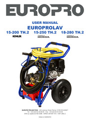 EUROPRO EUROPROLAV 18-280 TH.2 User Manual