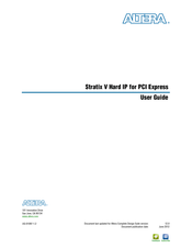 Altera Stratix V Hard IP User Manual