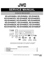 JVC KD-DV5400J Service Manual