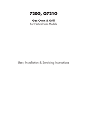 STOVES Q721G User, Installation & Servicing Instructions