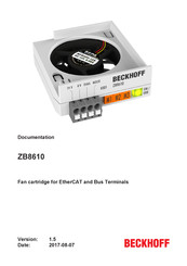 Beckhoff ZB8610 Documentation