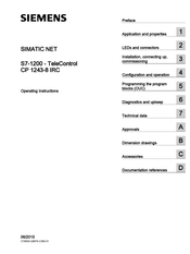 Siemens CP 1243-8 IRC Operating Instructions Manual