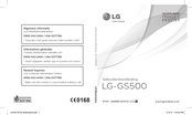 LG GS500 User Manual