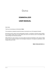 W&H Osmo User Manual