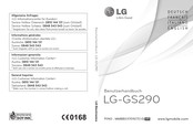 LG GS290 User Manual