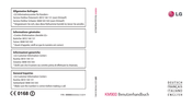 LG Vodafone KM900 User Manual