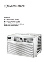 North Storm NS-8W-WAC WIFI Operating Instructions Manual