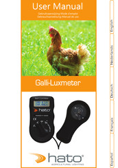 HATO Galli-Luxmeter User Manual