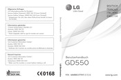 LG GD550 User Manual