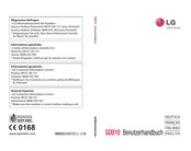LG GD910 User Manual
