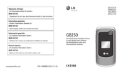 LG GB250 User Manual