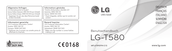 LG T580 User Manual