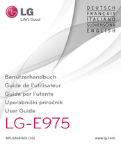LG E975 User Manual