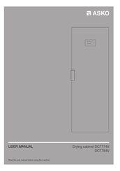 Asko DC7784V User Manual