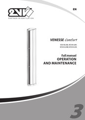 2Vv VENESSE Comfort VCV-B-25E Operation And Maintenance Manual